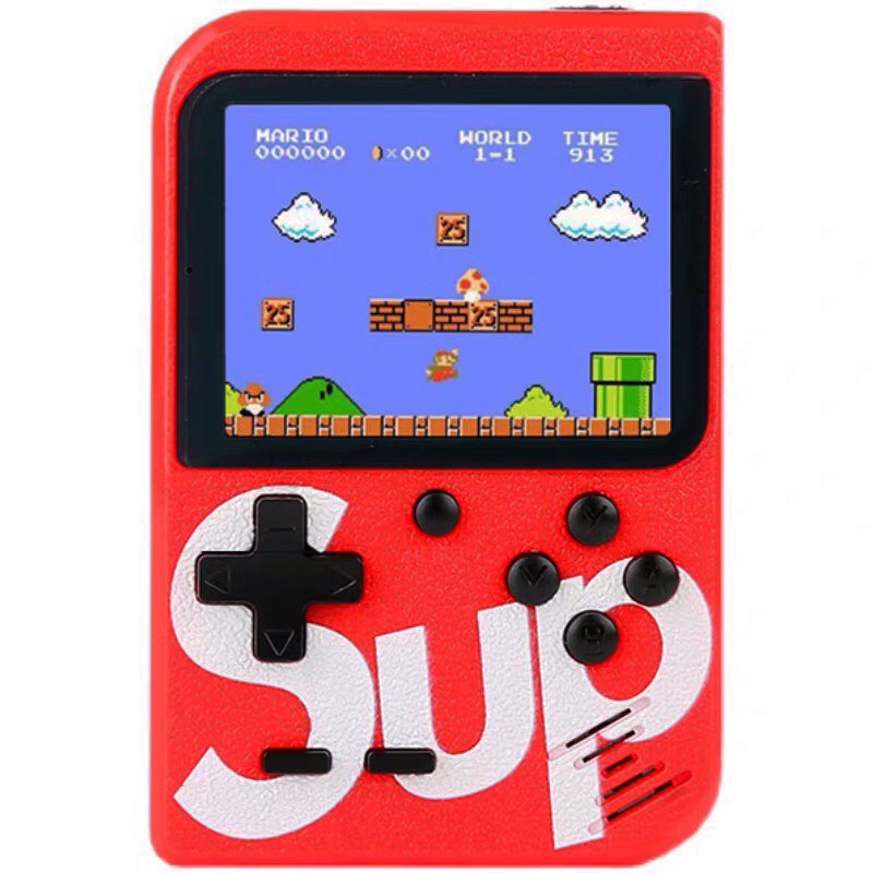 Máy Chơi Game Cầm Tay Sup 400 Trò Chơi Kèm Máy - Máy Gaming ConTra, Ăn Nấm Super Mario