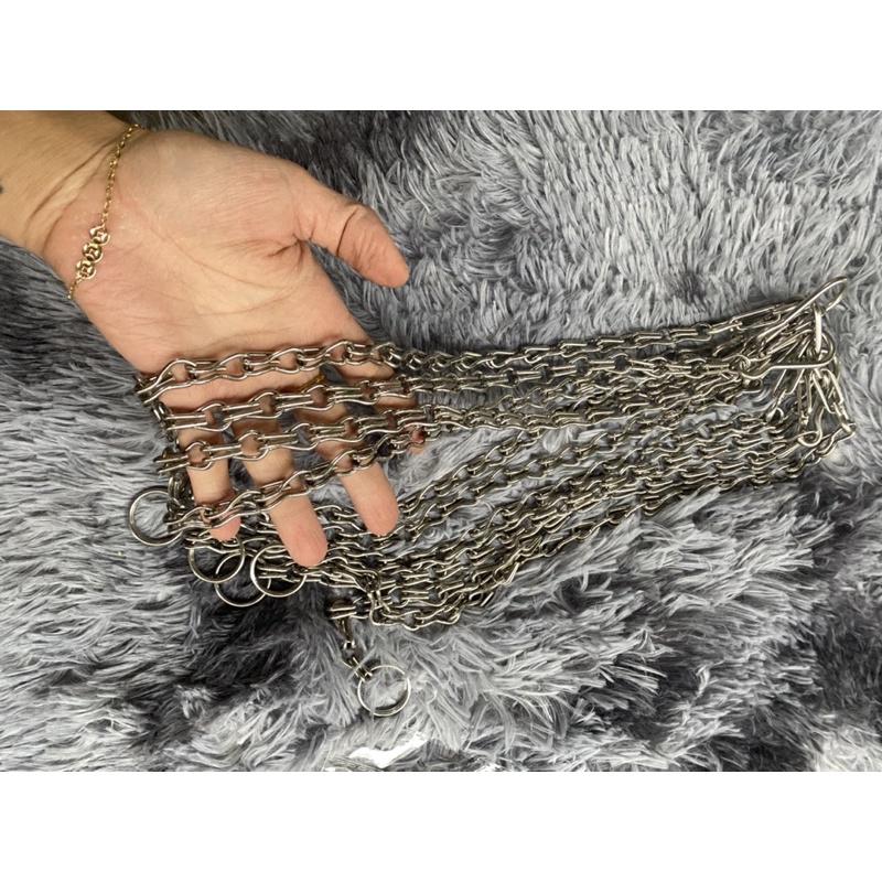 Cổ chó inox loại bé 30cm ( đủ size)
