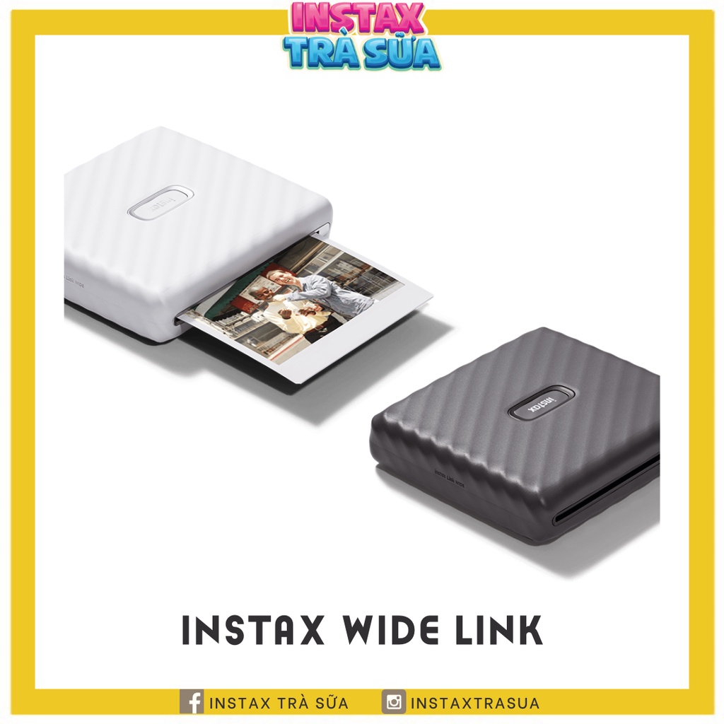 MÁY IN ẢNH FUJIFILM INSTAX WiDE LINK Chính Hãng BH 1 năm