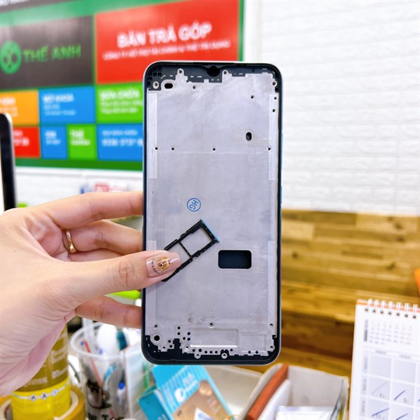Bộ vỏ Realme C25Y zin mấu máy chuẩn