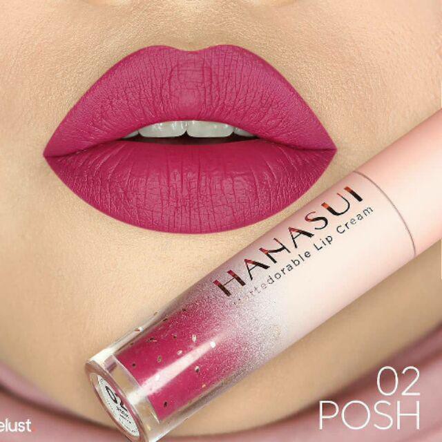 (hàng Mới Về) Son Kem Lì Lên Màu Chuẩn Đẹp Hanasui | BigBuy360 - bigbuy360.vn