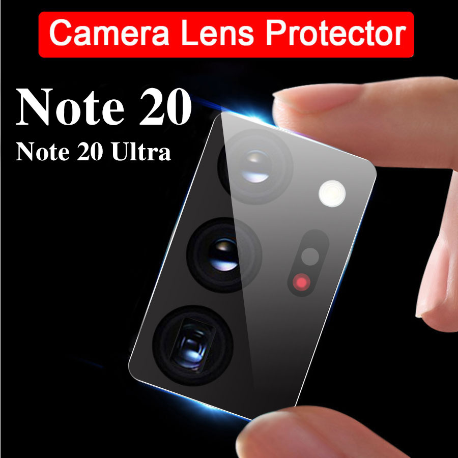 Kính Cường Lực Bảo Vệ Camera Cho Samsung Galaxy Note 20 S20 S21 Ultra S10 S9 Plus Note 9 8 A51 A71 A02S A32 M51