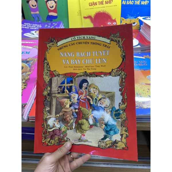 Sách-Cổ tích vàng -Những câu chuyện thông thái - Nàng bạch tuyết và bảy chú lùn