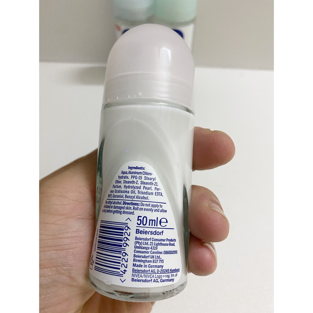 Lăn nách khử mùi Nữ nivea Ngọc trai của Đức loại to 50ml