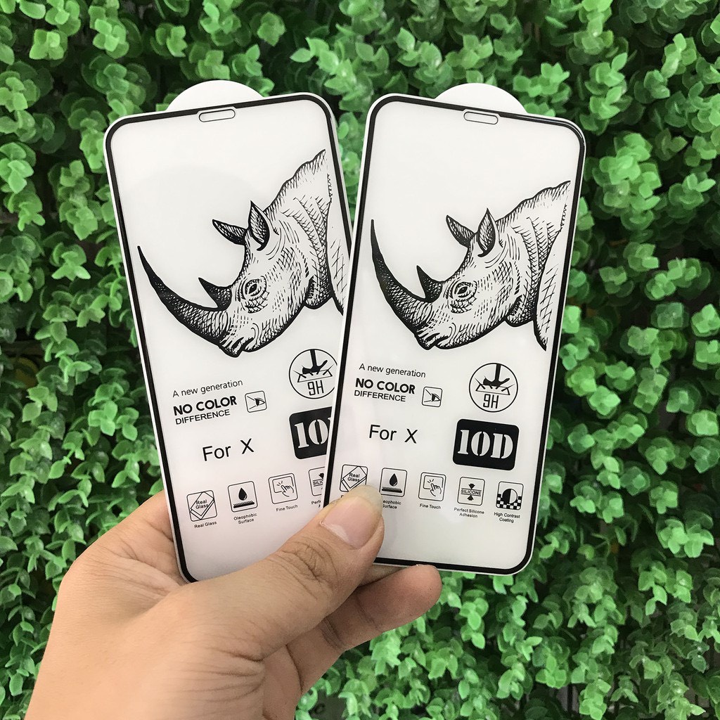 Kính Cường Lực Full Màn 10D Tê Giác Chính Hãng