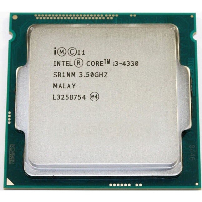 Cpu core i3 4330 3.5Ghz socket 1150 tích hợp card đồ họa HD 4600 (như core i5) | WebRaoVat - webraovat.net.vn