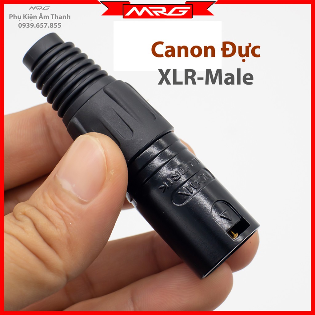 Jack Canon Đực Hàn Dây, jack canon chân đồng .