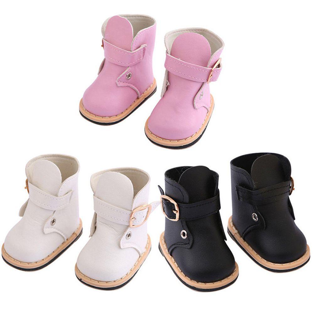 BEBETTERM Giày Vải Canvas Phối Da PU Cho Búp Bê