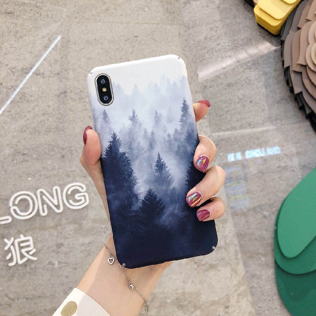 Ốp lưng iphone phong cảnh cứng 5/5s/6/6plus/6s/6splus/7/7plus/8/8plus/x/xr/xs/11/12/pro/max/plus/promax - Awifi Case K4 | BigBuy360 - bigbuy360.vn