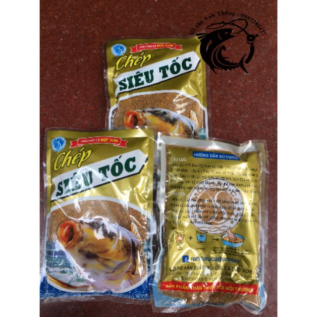 Mồi câu Chép siêu tốc cực nhạy