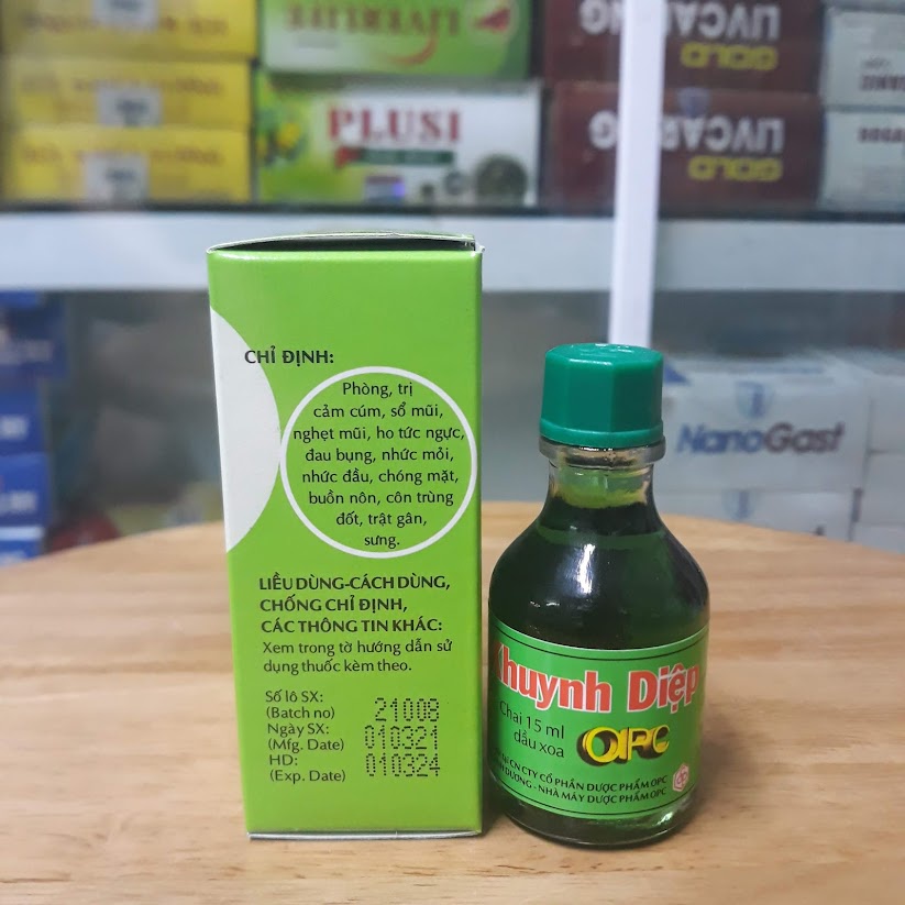 Dầu khuynh diệp OPC chai 15ml - Amipharma