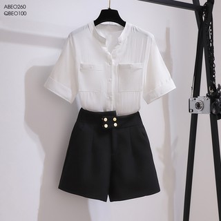 Quần short dáng A - QBEO100