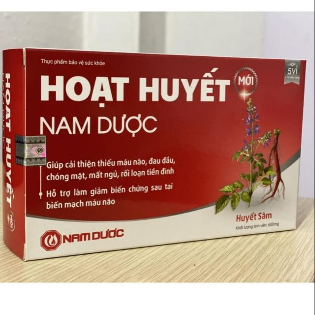 HOẠT HUYẾT NAM DƯỢC ( HỘP 50 VIÊN )