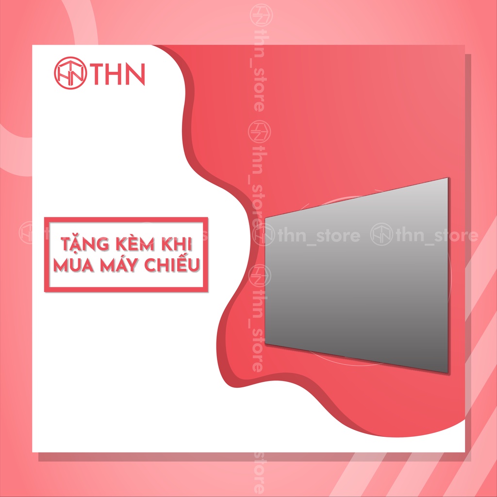 Màn chiếu tương phản cao hỗ trợ máy chiếu