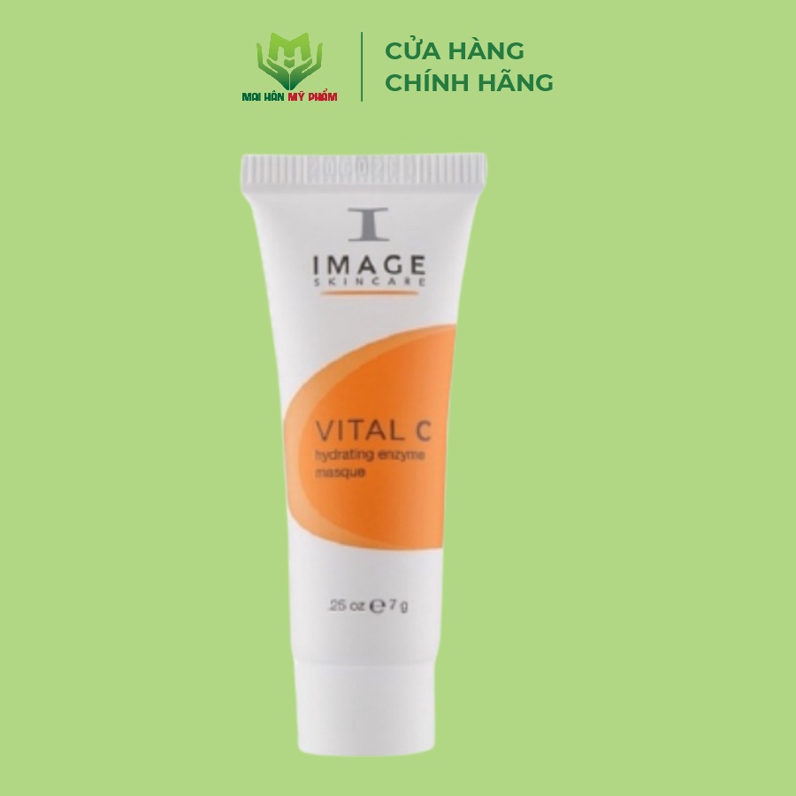 Mặt nạ dưỡng ẩm Image Skincare Vital C Hydrating Enzyme Masque cải thiện sắc tố da 7g - Mỹ Phẩm Mai Hân