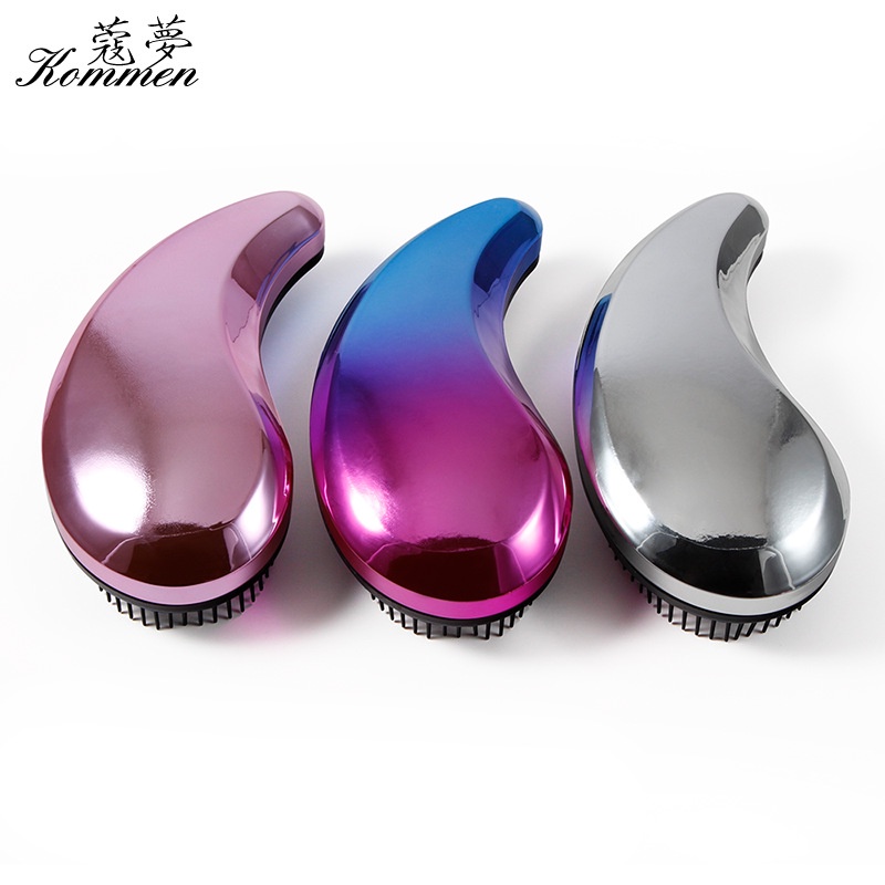 Lược Chải Tóc Mát Xa Da Đầu Chống Rụng Màu Sắc Gradient