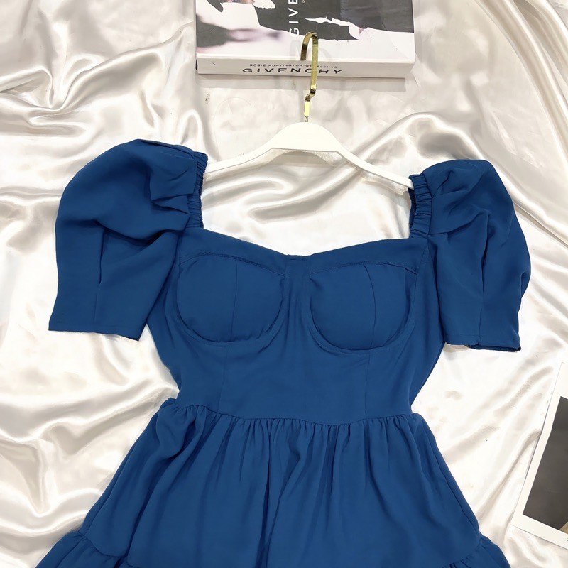 [Mã FAGREEN1505 giảm tới 30K đơn 99K] BÁN SỈ VÁY XOÈ XANH THAN CÚP NGỰC CHO NỮ | BigBuy360 - bigbuy360.vn