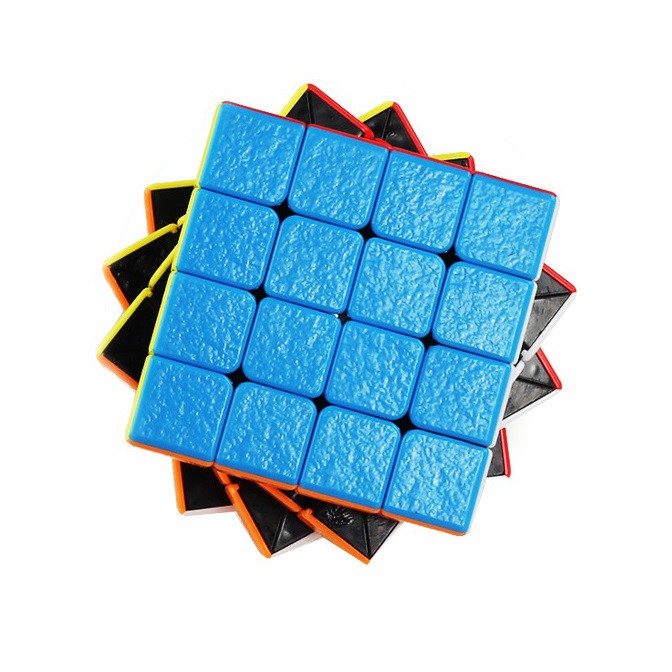 ❤️ HOTSALE ❤️ Combo Hộp 4 Rubik GEM 2x2 3x3 4x4 5x5 Xoay trơn mượt, bẻ góc tốt (Xanh)
