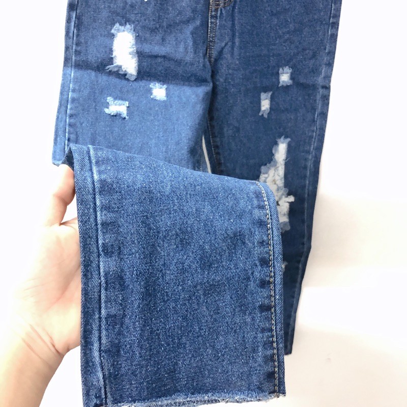 Quần jean ống rộng nữ quần baggy cạp cao tôn dáng hàn quốc Madar BG5100 | BigBuy360 - bigbuy360.vn