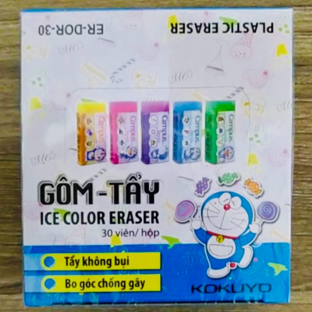 Gôm-Tẩy Chì Doraemon Campus Tẩy Không Bụi