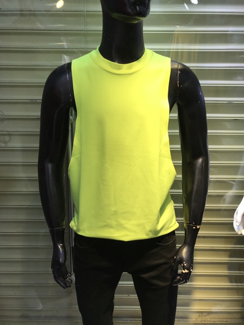 Tanktop nam xanh dạ quang