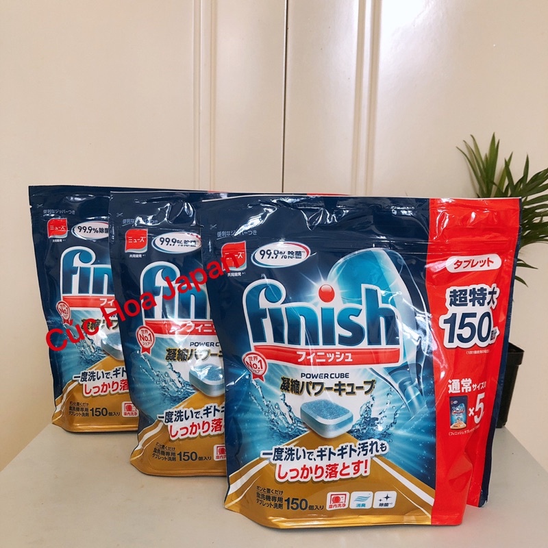 Viên rửa bát Finish Nhật 150 viên