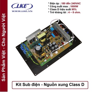 Kit sub điện class D nguồn xung TK-S800 LKE
