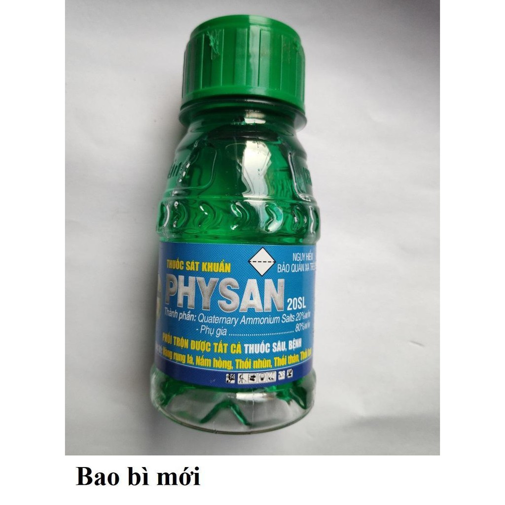 Th uốc đặc trị vi khuẩn thối nhũn trên hoa lan Physan 100ml