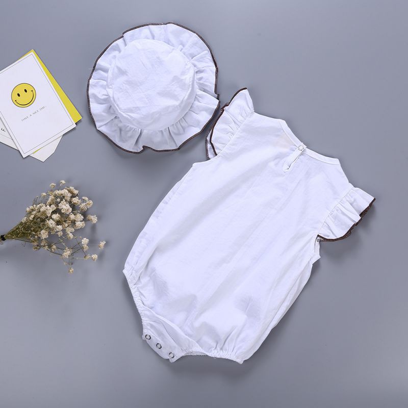 Bộ quần áo bodysuit chất liệu cotton thoáng mát | BigBuy360 - bigbuy360.vn