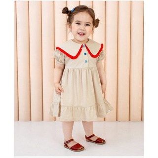 (Sz 90 tới 130)- Đầm cotton mỏng Pimpollo xuất Hàn