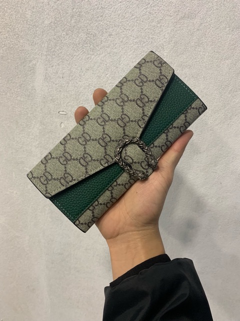 Ví bóp dài, ví bóp cầm tay nữ nắp đầu rồng GD VD19 | BigBuy360 - bigbuy360.vn