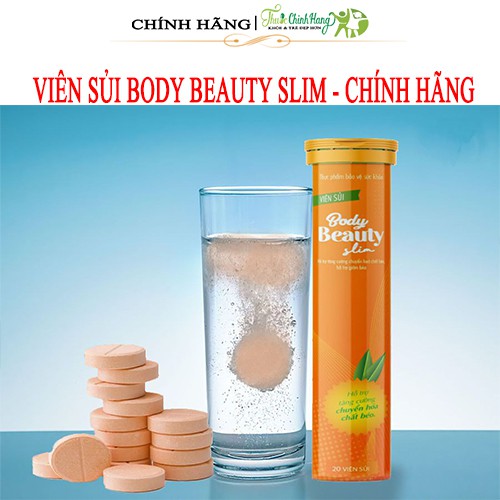 [COMBO 3 HỘP]Viên Sủi Body Beauty Slim - Hỗ Trợ Giảm Béo Hiệu Quả [CHÍNH HÃNG]