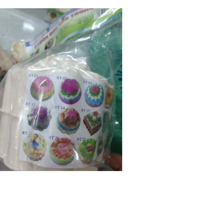 Bộ 11 Khuôn Rau Câu Hình Bánh Trung Thu- Khuôn Vĩnh Trường