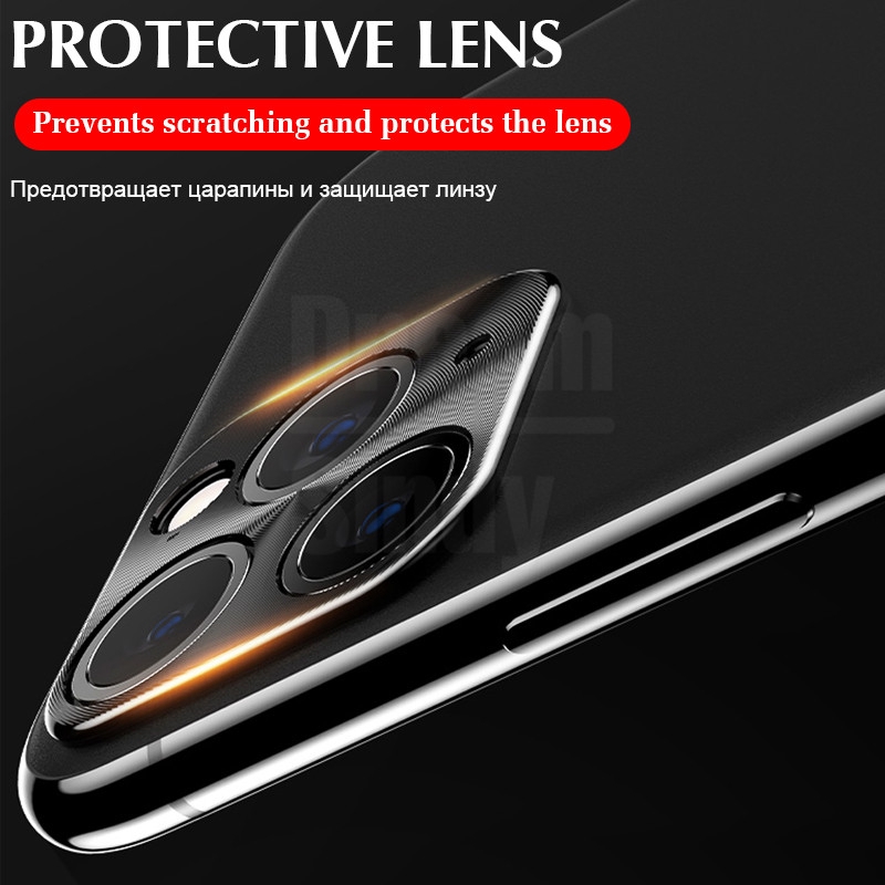 Metal Tempered Glass Screen Rear Camera Lens Protection Lens For IPhone 11 /IPhone 11 Pro Max