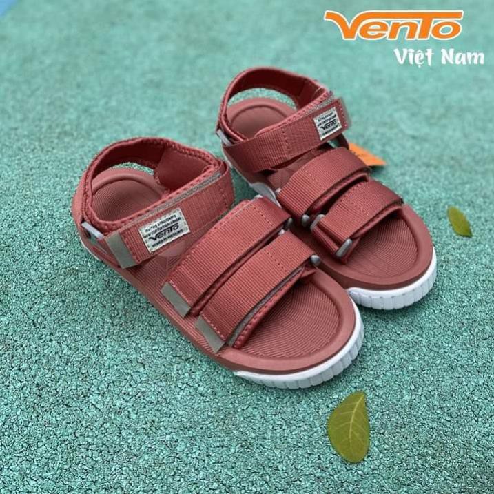 Giày Sandal Vento Nữ SD9801 Màu Nâu Đỏ [Đế IP cao 3cm] Cực Kỳ Tôn Dáng -b11