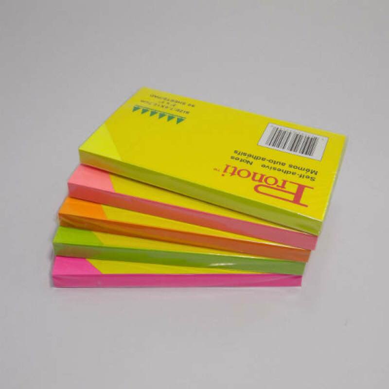 Giấy note dạ quang Pronoti 3x2 76mmx 51mm