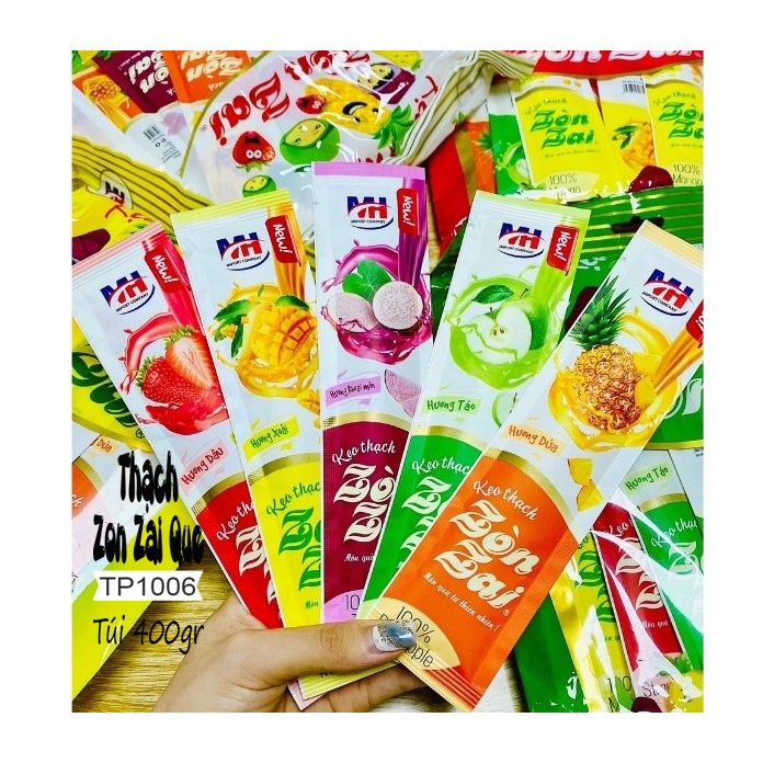 Thạch ZÒN ZAI túi 800gr