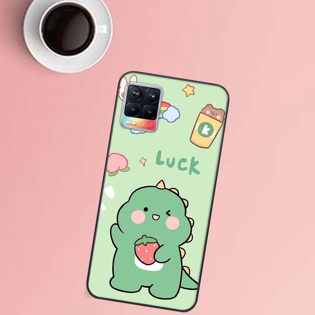 Ốp lưng Oppo REALME 8 in hình khủng long , gấu nâu xinh xắn, siêu cute  mà còn vô cùng RẺ -ĐẸP