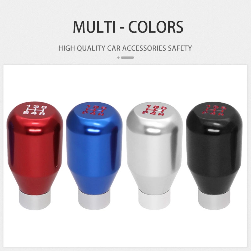 Núm Gạt Cần Số Xe Hơi 5 Tốc Độ Bằng Hợp Kim Nhôm Bảo vệ an toàn Đầu cần số  Ô Tô Thông Dụng Núm gạt cần số Thông Dụng xe hơi Núm bọc cần số xe hơi  trang trí phụ kiện nội thất ô tô