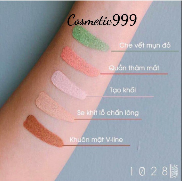 (auth 100% ) bảng che khuyết điểm và tạo khối catrice đức-cosmetic999