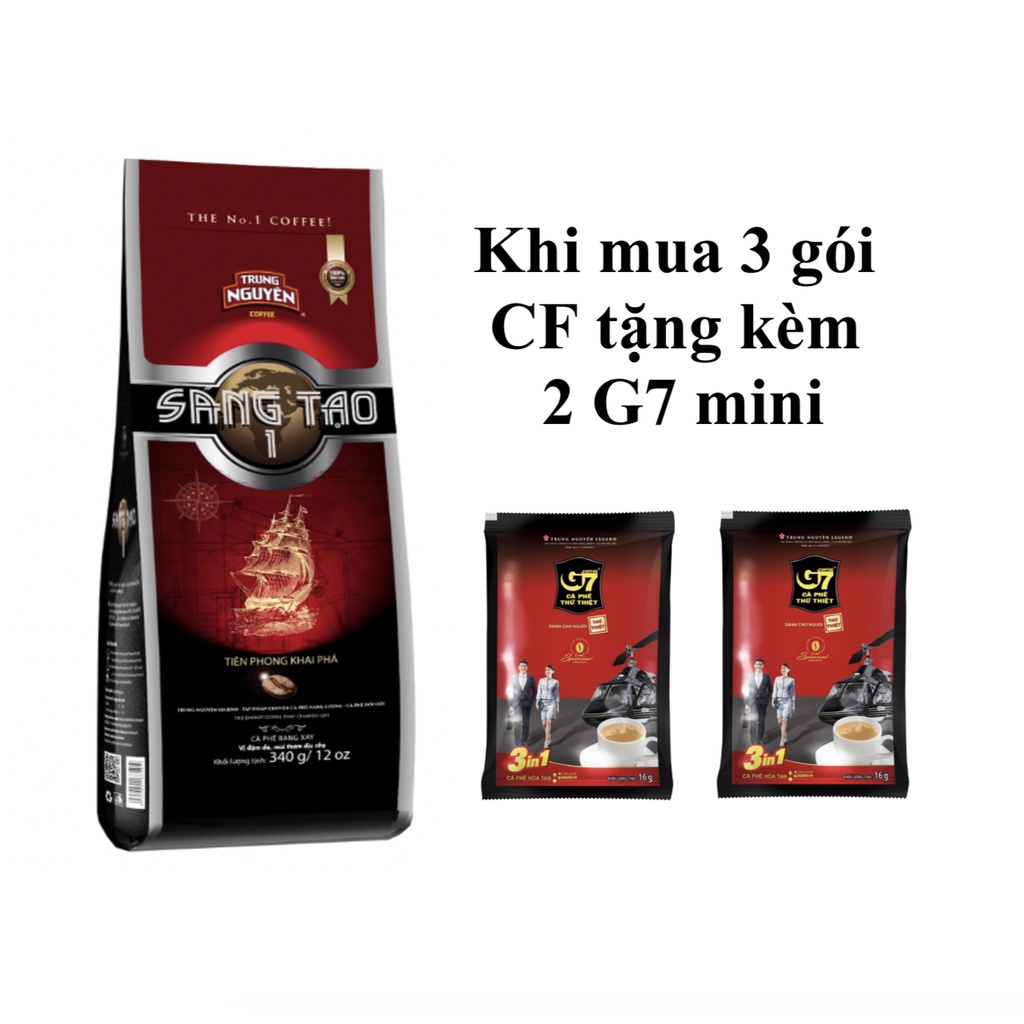 CÀ PHÊ SÁNG TẠO 1-340g CÀ PHÊ TRUNG NGUYÊN GIÁ SỈ Phân phối cà phê Trung Nguyên, Cửa hàng trực tuyến | Shopee