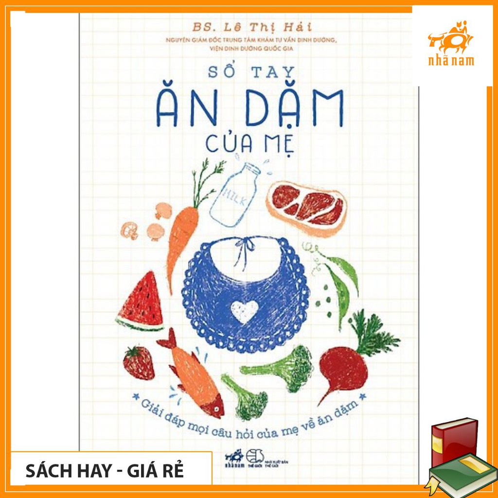 Sách - Sổ tay ăn dặm của mẹ (TB 2020) (Nhã Nam)