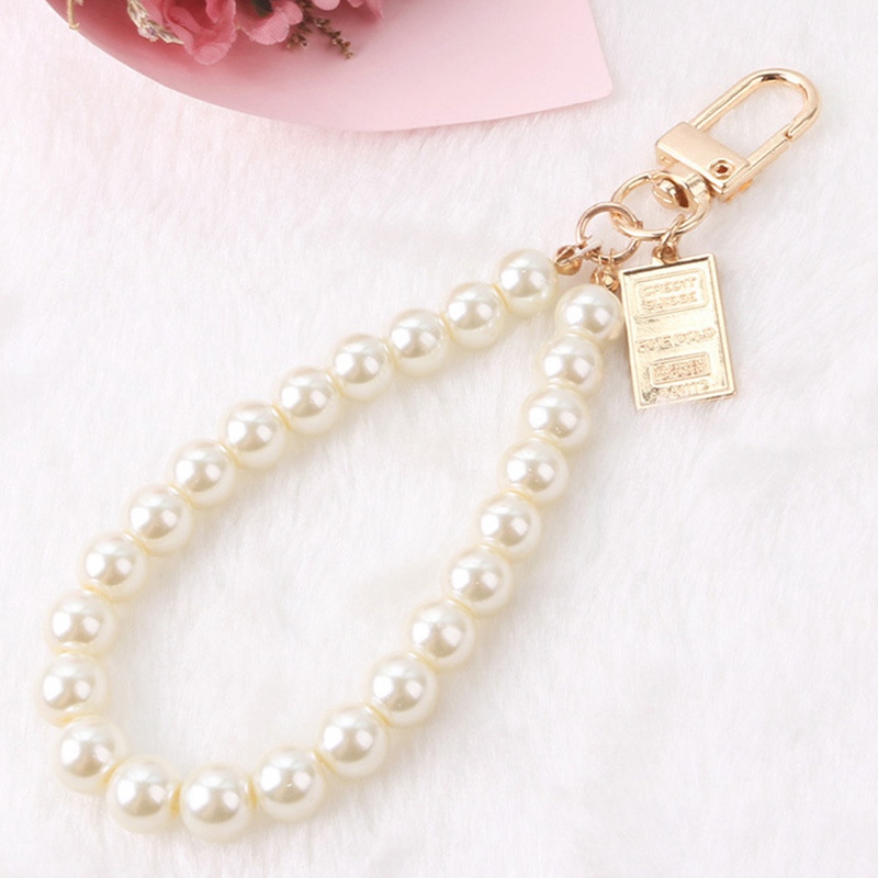 Tmdbyx Móc chìa khóa tự thiết kế kiểu trang sức gắn cho túi cầm tay tiện dụng