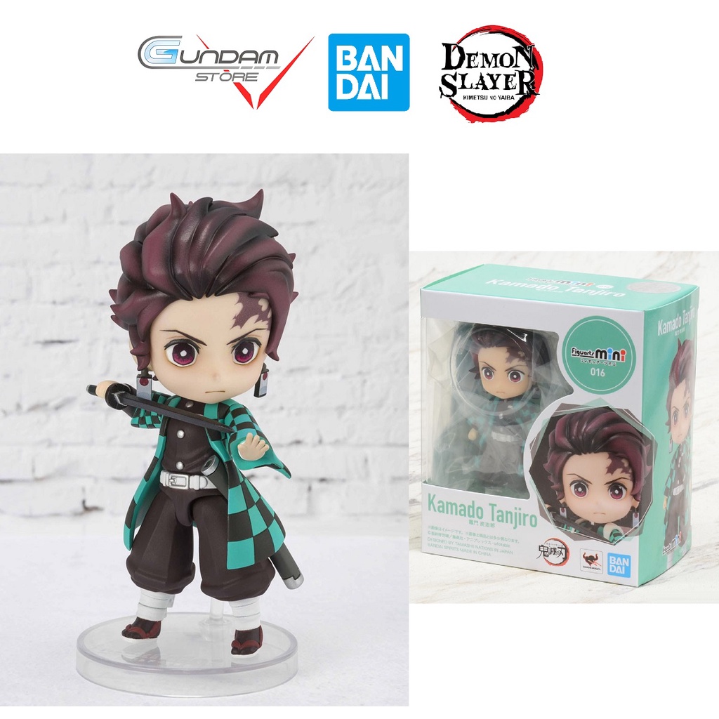 Mô Hình TANJIRO KAMADO Demon Slayer Kimetsu No Yaiba Figuarts Mini Bandai Đồ Chơi Figure Anime Nhật