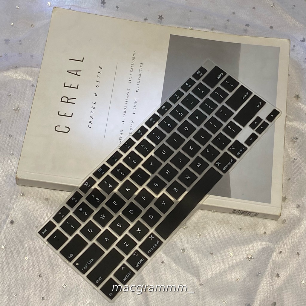 Phủ phím bảo vệ macbook - màu đen | WebRaoVat - webraovat.net.vn