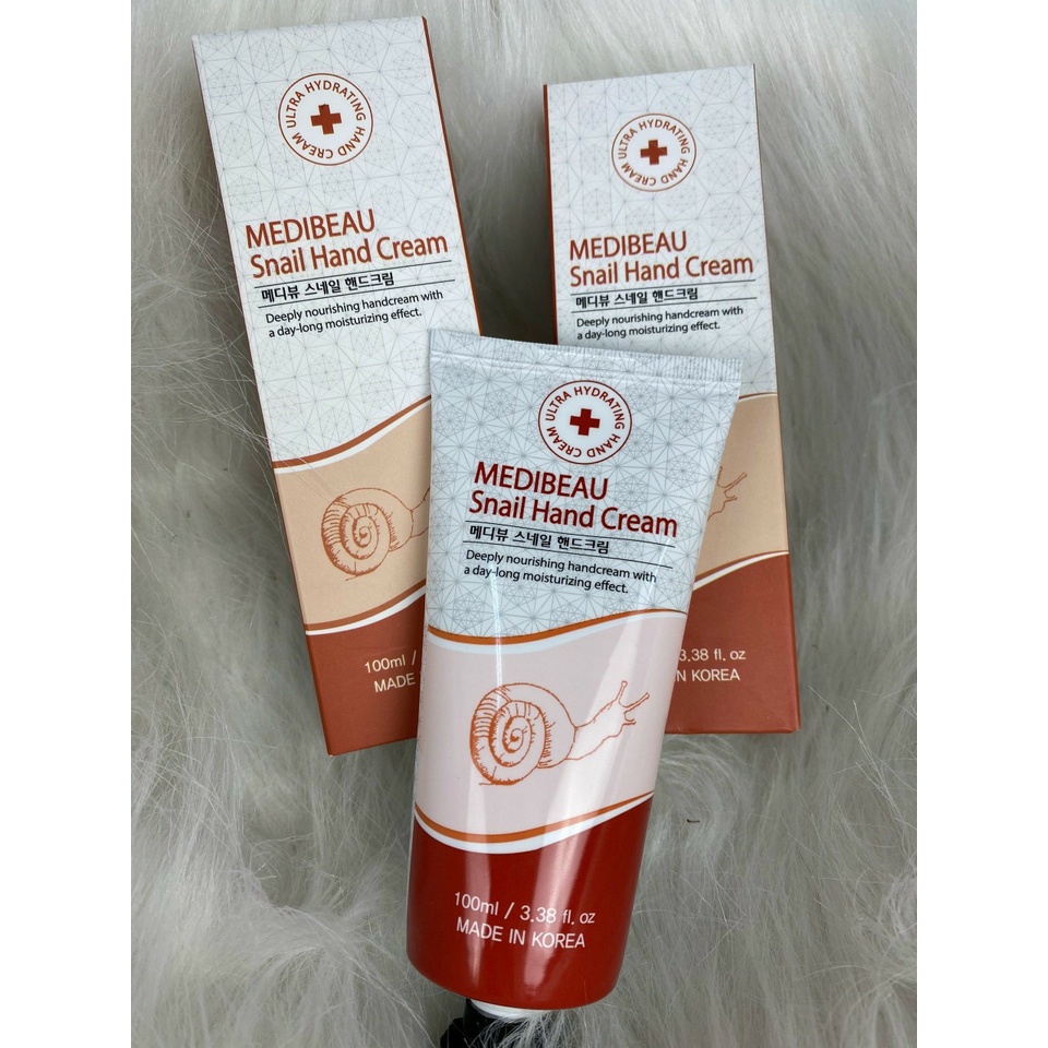 Kem dưỡng tay tinh chất Ốc Sên - MEDIBEAU SNAIL HAND CREAM