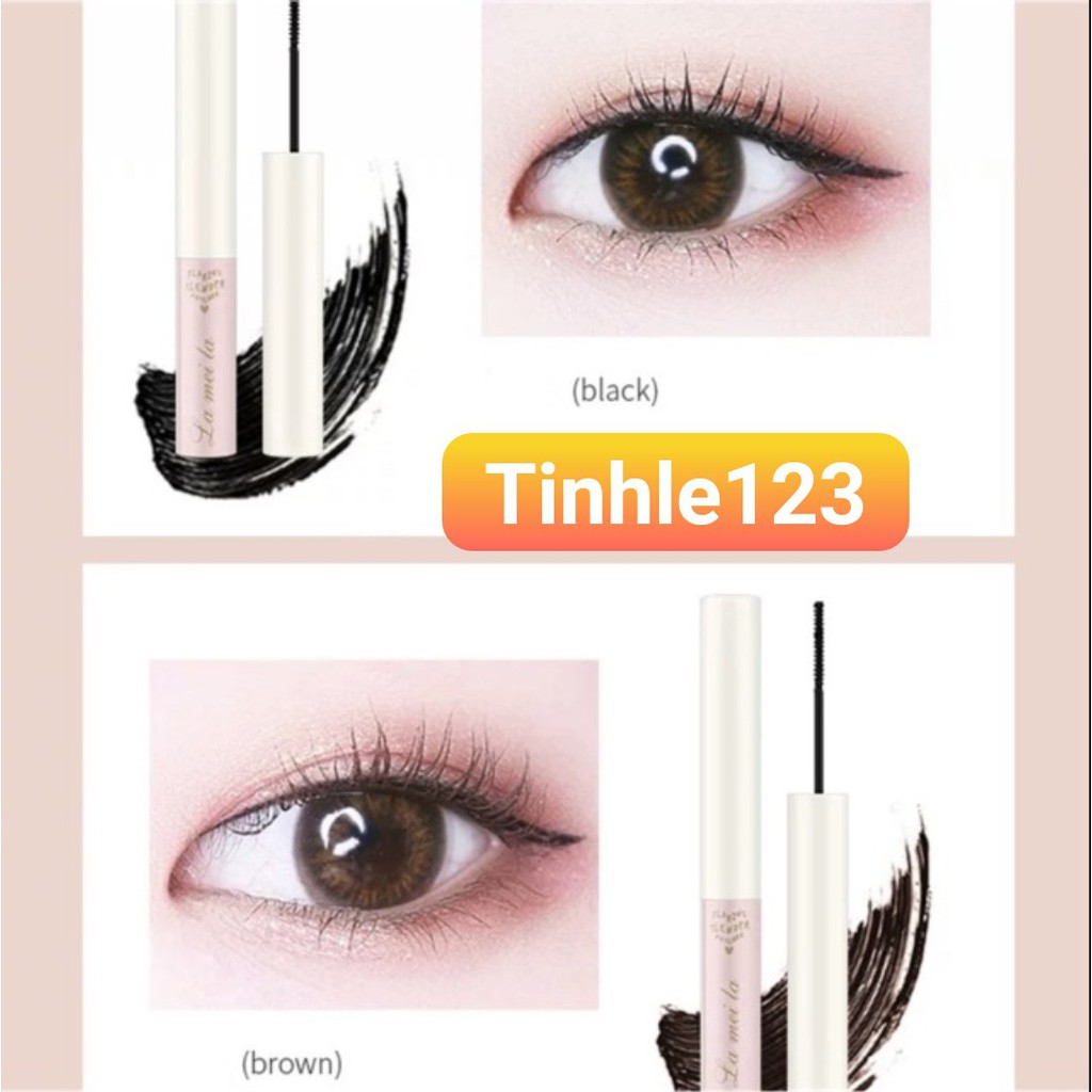 Mascara Siêu Mảnh Tơi Mi Lameila Skinny Microcara Vỏ Hồng-màu nâu | BigBuy360 - bigbuy360.vn