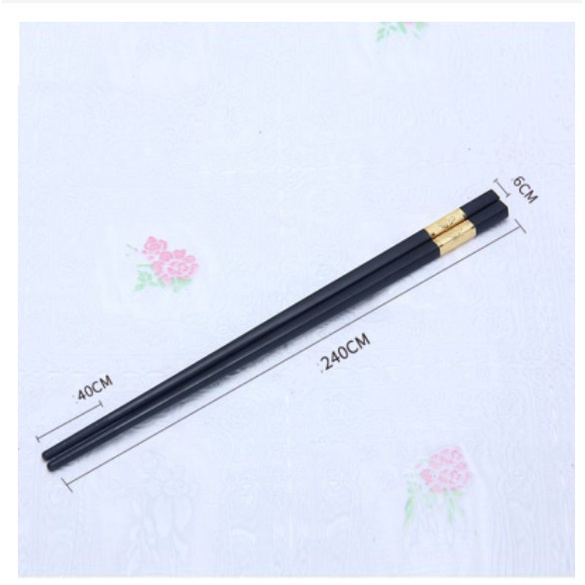 Bộ 10 đôi đũa mạ vàng cao cấp, chống móc,an toàn vệ sinh,bảo về sức khỏe