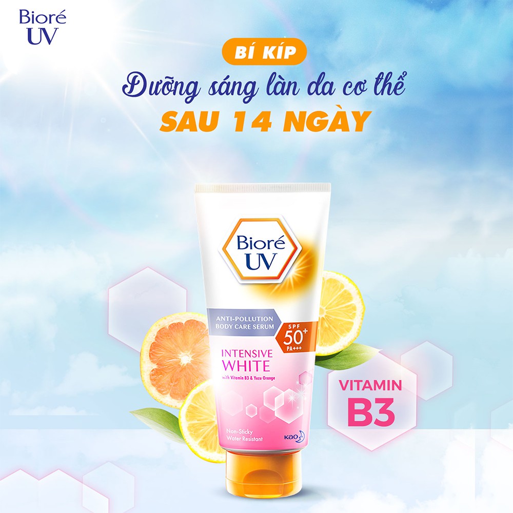 Serum Chống Nắng Dưỡng Thể Kháng Bụi - Trắng Sáng Mịn Màng Biore 150ml | BigBuy360 - bigbuy360.vn