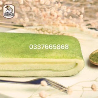 5 Chiếc Bánh Bông Lan Cuộn Kem Matcha